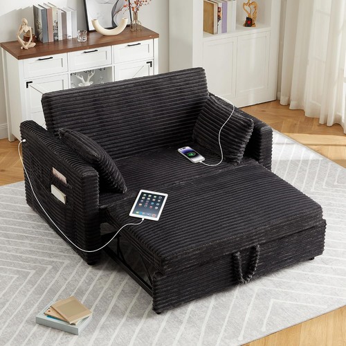 Convertible futon sofa - sofa, bed