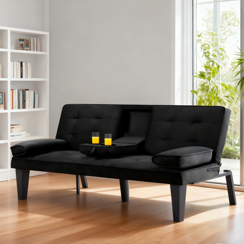 Modern futon sofa bed - futon,